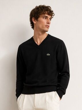 (NWT) Lacoste V-Neck Sweater